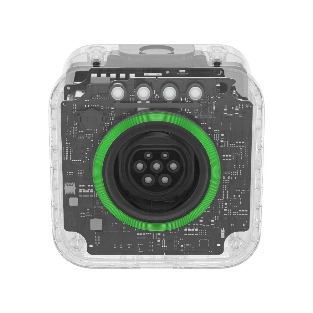 AUTEL - AC Compact 22kW Socket  - Dark Grey