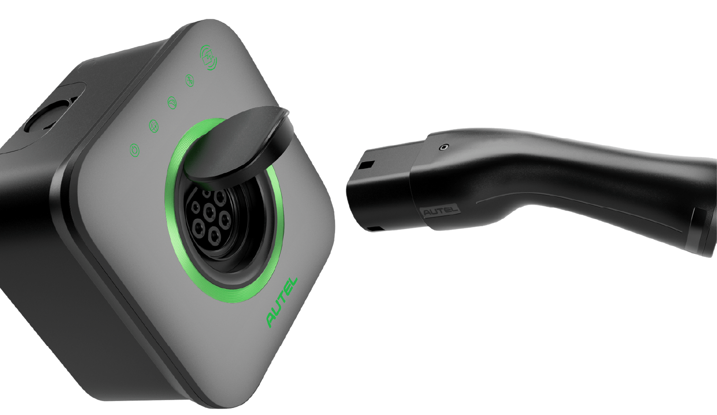 AUTEL - AC Compact 22kW Socket  - Dark Grey